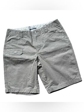 Columbia Khaki Cargo Shorts 8-10 Women’s *